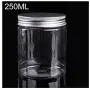 Portable Cosmetic Mini Travel Empty Bottle Jar Round Aluminum Cover Plastic Make Up Bottling Box Makeup Cosmetic Face Cream Jar,250Ml Portable Cosmetic Mini Travel Empty Bottle Jar Round Aluminum Cover Plastic Make Up Bottling Box Makeup Cosmetic Face Cream Jar,250Ml