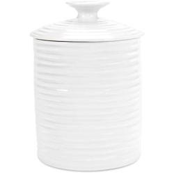 Portmeirion 749151446199 Sophie Conran White Cannister with Lid, one