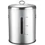 Contenant en Acier Inox Étanch, Conservation Alimentaire, Café, Snacks, Lait en Poudre, Sucre, Farine, avec Couvercle (Couleur : Argent, Taille : 12KG) Contenant en Acier Inox Étanch, Conservation Alimentaire, Café, Snacks, Lait en Poudre, Sucre, Farine, avec Couvercle (Couleur : Argent, Taille : 12KG)