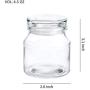 4.5 Ounce Mini Glass Jars with Airtight Glass Lids,Set of 4