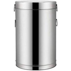 Cookie Jar Cereal Coffee Storage Containers Jar 304 Stainless Steel with Lids Airtight Bpa Free Large, Food Storage Containers Jar for Kitchen Pantry Organization Canister Candy Bulk, 20L/25L