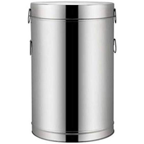 Cookie Jar Cereal Coffee Storage Containers Jar 304 Stainless Steel with Lids Airtight Bpa Free Large, Food Storage Containers Jar for Kitchen Pantry Organization Canister Candy Bulk, 20L/25L