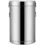 Edelstahleriegel für Müsli, Kaffee & Süßigkeiten – 304 Edelstahl mit Deckeln, BPA-frei, Große Aufbewahrungsbehälter für Küche & Vorratskammer (20L/25L)