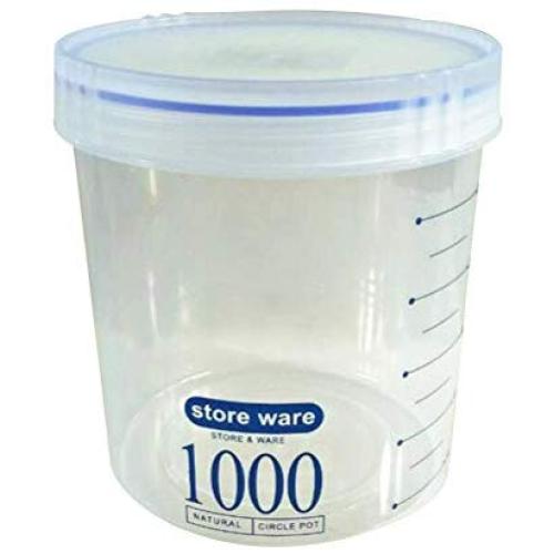 BESTONZON Airtight Food Storage Container Transparent Food Grains Crisper Seal Home Kitchen containers