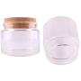 12pcs 656053mm 120ml Transparent Glass Bottles With Cork Stopper Empty Spice Food Nuts Storage Bottles Jars Gift Crafts Vials