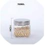 Lead Free Food Glass Jars Miscellaneous Grains Sealed Cans Storage Tanks Piggy Bank Kitchen Storage Jars Transparent Bottles,700Ml
