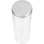 Tebery 16 Pack Plastic Spice Jars Bottles Containers with Lids 17oz Clear Straight Cylinders Plastic Canisters for Food & Home Storage