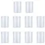 UPKOCH 10 pcs Food Storage Jar 500ml Transparent Plastic Bottles Sealed Can with Lid for Candy Cookies Snacks Scented Tea Kitchen Containers UPKOCH 10 pcs Food Storage Jar 500ml Transparent Plastic Bottles Sealed Can with Lid for Candy Cookies Snacks Scented Tea Kitchen Containers