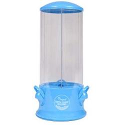 Handy Gourmet Triple Candy Machine - Store & Organize 3 Unique Snacks -360 Degree Spin (Blue)