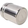SONGLIN Simple Stainless Steel Sealed Cans Portable Storage Tank Milk Tea Cans Seasoning Jar Travel Storage Tank,7cmx9cm