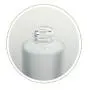 1 Stück 120 ml 4 oz Leerer Frost-Glas-Lotionbehälter mit weißer Pumpenkappe und Verschluss – Emulsion, Shampoon, Spülung Lagerbehälter, tragbar, wiederbefüllbar, Kosmetikbehälter für Reisen und den täglichen Gebrauch.
