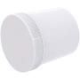 BPA Free White Round Wide Mouth Polypropylene (PP) Plastic Jars - 32 Oz. (1 Liter) - Lids & Line (Set of 4) For Cosmetics, Food, Multi-User