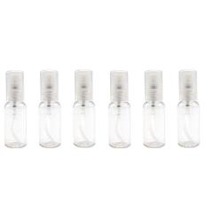 6PCS 15ML 0.5OZ Transparent Empty Plastic Lotion Pump Bottle Emulsion Refillable Small Travel Cosmetic Container Shower Gel Jar for Vacation Camping Travel Daily Life