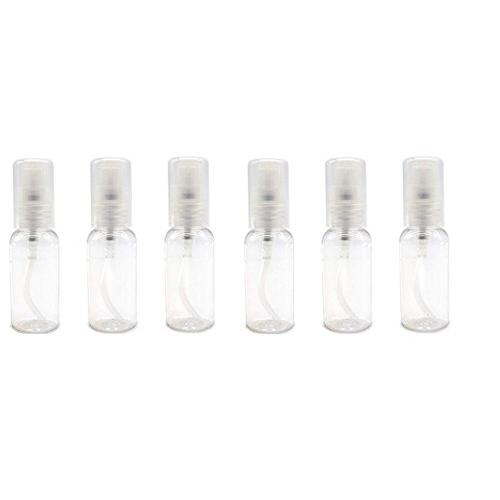 6PCS 15ML 0.5OZ Transparent Empty Plastic Lotion Pump Bottle Emulsion Refillable Small Travel Cosmetic Container Shower Gel Jar for Vacation Camping Travel Daily Life