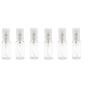 6PCS 15ML 0.5OZ Transparent Empty Plastic Lotion Pump Bottle Emulsion Refillable Small Travel Cosmetic Container Shower Gel Jar for Vacation Camping Travel Daily Life