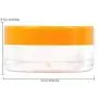 40Pieces 10G/10ML Round Clear Cream Jars Container with Orange Lids BPA free 40Pieces 10G/10ML Round Clear Cream Jars Container with Orange Lids BPA free