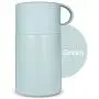 OnePine 600ml/20 oz Edelstahl Thermoskanne mit Faltlöffel, Isolierbehälter doppelwandig für heiße und kalte Speisen & Mittagessen