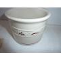 Longaberger WovenTraditions Red One Pint Salt Crock