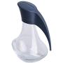 MZS Tec. Oil and Vinegar Glass Cruet Bottle Container Olive Oil Dispenser Clear Condiment Pots Seasoning Spice Storage Jar Bpa-Free Chef Professional