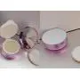 Boîte en forme de coussin d'air vide de 15 ml, poudre compacte, étui de maquillage, récipient pour BB CC crème liquide, fond de teint, pour femmes et filles (violet clair). Boîte en forme de coussin d'air vide de 15 ml, poudre compacte, étui de maquillage, récipient pour BB CC crème liquide, fond de teint, pour femmes et filles (violet clair).