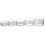 20g 20 Gram Jar 20 ML Clear Empty Plastic Cosmetic Jars with Lids for Creams/Sample/Make-Up/Glitter Storage Refillable Eyshadow Cosmetic Sample Containers For Xmas Halloween Day Present (20g, 12pcs)