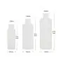 3Pcs 400ml Empty Refillable Clear Plastic Soft Tube Squeeze Bottle With Flip Cap Travel Bottle Makeup Cosmetic Toiletries Packing Storage Containers for Shampoo Body Wash Toner Lotion 3Pcs 400ml Empty Refillable Clear Plastic Soft Tube Squeeze Bottle With Flip Cap Travel Bottle Makeup Cosmetic Toiletries Packing Storage Containers for Shampoo Body Wash Toner Lotion