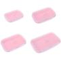 Kitchen Food Storage Jar Airtight Food Storage Silicone Food Portable Lunch Box Bowl Bento Boxes Folding Collapsible Storage (500ml) (Color : 350ml)
