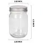 Accguan Mason Jars,Glass Jars With Lids 12 oz,Canning Jars For Pickles And Kitchen Storage,Wide Mouth Spice Jars With Silver Lids For Honey,Caviar,Herb,Jelly,Jams,Set of 20
