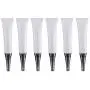 6PCS 15ML/0.5oz Empty White Plastic Soft Squeeze Tubes Cosmetic Eye Cream Tube Bottle with Silver Cap Makeup Sample Travel Packing Container Jars Dispenser for Eyecream Lip Balm Gloss DIY Beauty Tool 6PCS 15ML/0.5oz Empty White Plastic Soft Squeeze Tubes Cosmetic Eye Cream Tube Bottle with Silver Cap Makeup Sample Travel Packing Container Jars Dispenser for Eyecream Lip Balm Gloss DIY Beauty Tool
