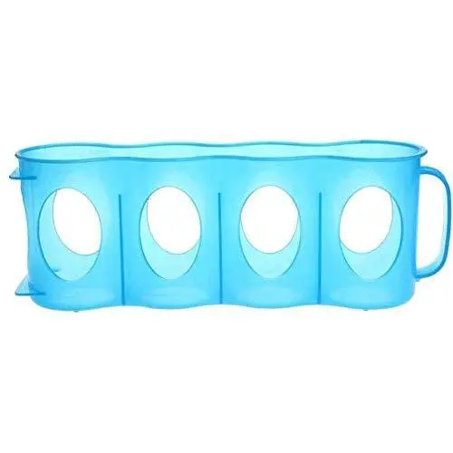 Tzichi – Gläser, Glasbehälter & Boxen – Bierdose Lagerregal Kühlbox Organizer Kunststoff Farbe Zufällige Lieferung 27,5 x 7 x 10cm – Gläser, Boxen, Flaschen, Kühlbox Organizer Regal