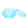 YiZYiF Refillable Cosmetic Containers Diamond-Shape Clear Cosmetic Sample Empty Pots Jars with Lids for Cream Lotion Eye Shadow Powder Multicolor (40Pcs) 5g/5ml