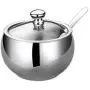 Bocal à Sucre UPKOCH avec Couvercle en Acier Inox, Rangement des Épices, Boîte de Conservation pour la Cuisine et la Maison Bocal à Sucre UPKOCH avec Couvercle en Acier Inox, Rangement des Épices, Boîte de Conservation pour la Cuisine et la Maison