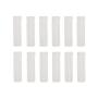 12Pcs 18ml/0.6oz Clear Plastic Empty Squeeze Bottles with Flip Cap Travel Containers Refillable Cosmetic Bottles for Shampoo Liquid Shower Gel Toner Lotion Cream Makeup Emollient Water