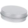 dailymall Round Metal Tin Container, Sliding Lid, Tin Boxes, Small Storage Pill Box Coin Jewellery Beads Containers Home Kitchen Storage Organizer Box