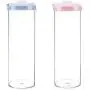 Boîte de Rangement pour Nouilles Nrpfell, Réservoir de Rangement pour Grains, Pot Transparent Scellé, Jar Rond, Contenant de Rangement Alimentaire, 2 Pièces Boîte de Rangement pour Nouilles Nrpfell, Réservoir de Rangement pour Grains, Pot Transparent Scellé, Jar Rond, Contenant de Rangement Alimentaire, 2 Pièces
