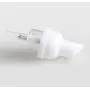 3 STÜCKE 30ML 1OZ Transparente Leere Plastik-Schaumbadflasche, Behälter für Schaum, Tragbar, Nachfüllbar, Robust für Reisen, Urlaub, Camping, Alltag