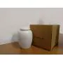 Pot en céramique décoratif SYELLOWAFTER avec couvercle | Pot de souvenirs ivoire, joli conteneur de rangement Pot en céramique décoratif SYELLOWAFTER avec couvercle | Pot de souvenirs ivoire, joli conteneur de rangement