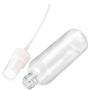 Fine Mist Spray Bottle, RUCKAE 3.4oz/100ml 18 pack Spray Bottles, Reusable Clear Empty Plastic Spray Bottle for Oils, Perfumes, Travel