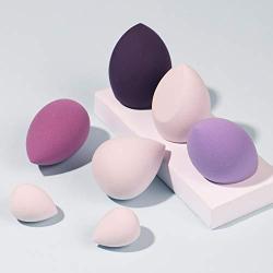 Annes Giverny Makeup Blender Sponge Set-7pcs Soft Beauty Foundation Blending Eggs - for All Kinds of Cosmetics, Liquid Foundation,BB Cream, Powder, Concealer, Isolation,Etc,Multi-colored Gift