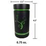 Stash Jar, Shatter Proof, Waterproof Leak Proof Set of 2 Excellent Quality (black1)