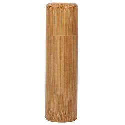 Natural Round Bamboo Sealed Tea Box Candy Dried Foods Jar Container Storage