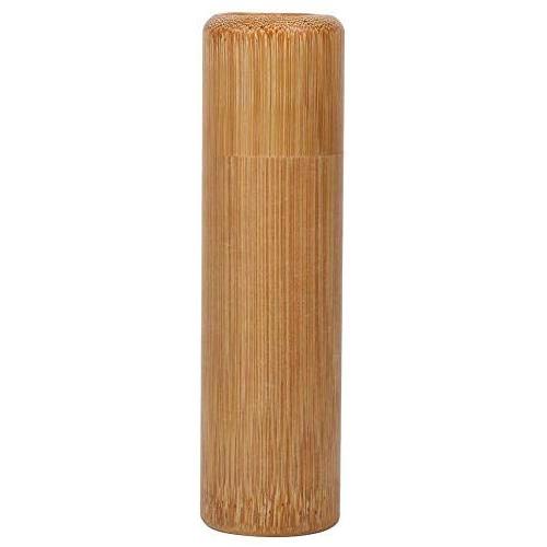 Natural Round Bamboo Sealed Tea Box Candy Dried Foods Jar Container Storage