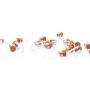 6Pcs 1028Mm 2.5Ml Glass Bottles Wishing Bottle Empty Sample Storage Jars With Cork Stoppers Transparent