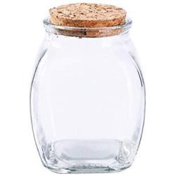 Kitchen Food Storage Jar Airtight Food Storage Kitchen Glass Jar Moisture-Proof Home Multi-Purpose Jam Bottle Cruet Storage Tanks, Glass, Whole Grains