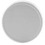 Xigeapg Plastic Mason Jar Regular Mouth Screw-On White Lids-24 Pack-Standard Size Jar Storage Caps