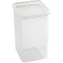 Contenant de Rangement Metaltex, Carré, Transparent, 1,7 Litre