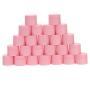 FAYERXL 5 Gram Pink Cosmetic Containers 24pcs Sample Jars Tiny Makeup Sample Containers DIY Jars with lids