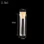 Bouteilles en verre transparentes 2,5 ml avec bouchon, pour épices, safran, contenants en flacons, 100 pièces. Bouteilles en verre transparentes 2,5 ml avec bouchon, pour épices, safran, contenants en flacons, 100 pièces.