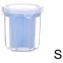 Hot Home Kitchen Storage Jar Sealed Anti Moisture Sorting Grids Beans Pld,1 Hot Home Kitchen Storage Jar Sealed Anti Moisture Sorting Grids Beans Pld,1