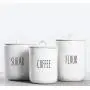 CELYCASY Zucker - Kaffee - Mehl - Tee - Dose Aufkleber - Glas Jar Aufkleber - Vinyl Aufkleber - Keksdose Aufkleber